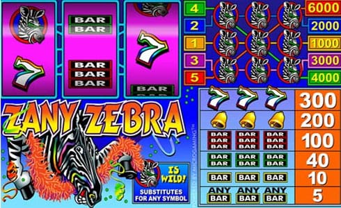 zany zabra slot